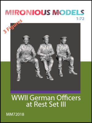 WWII German Officers at Rest Set III