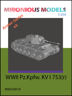 350 Pz.Kpfw. KV I 753(r)