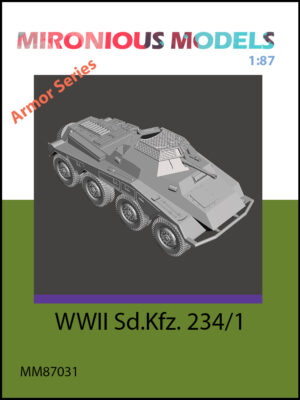 WWII Sd.Kfz. 234/1