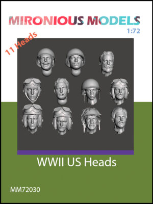WWII US Heads