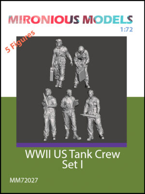 WWII US Tank Crew Set I Blister 10x6