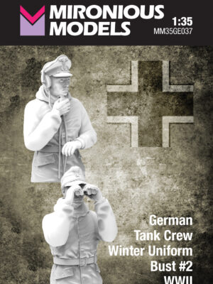 35GE037 German Winter Uniform Tank Crew BUST 2