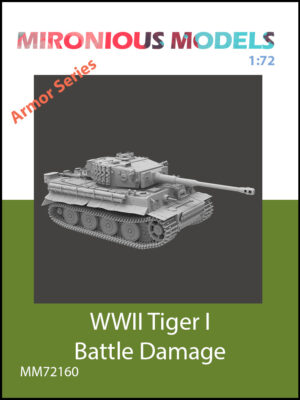 72160 Tiger I Battle Damage