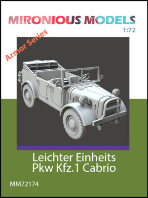 72174 Leichter Einheits-Pkw Kfz.1 Cabrio