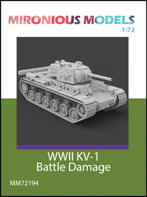 WWII KV-1 Battle Damage
