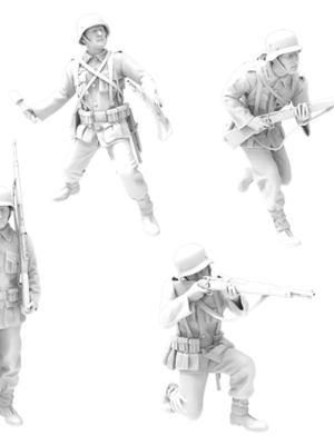 WWII German Soldiers Set I