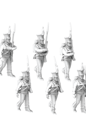 72 87 Brunswick Leib Battalion Marching