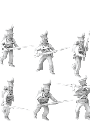 72 87 Brunswick Light Infantry Charging