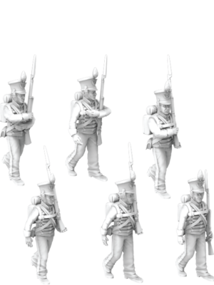 72 87 Brunswick Light Infantry Marching
