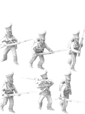 72 87 Brunswick Line Infantry Charging