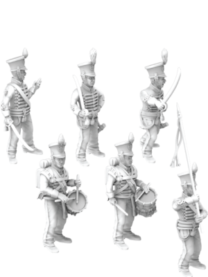 72 87 Brunswick Line Infantry Command Group