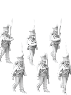 72 87 Brunswick Line Infantry Marching