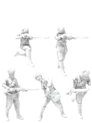 72 87 WWI Rifleman Indian I
